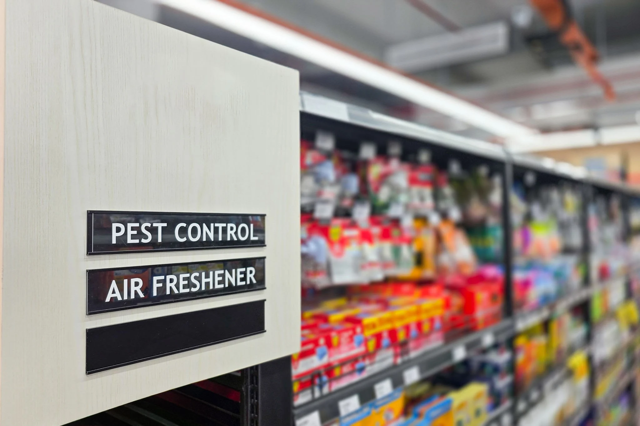Supermarket aisle